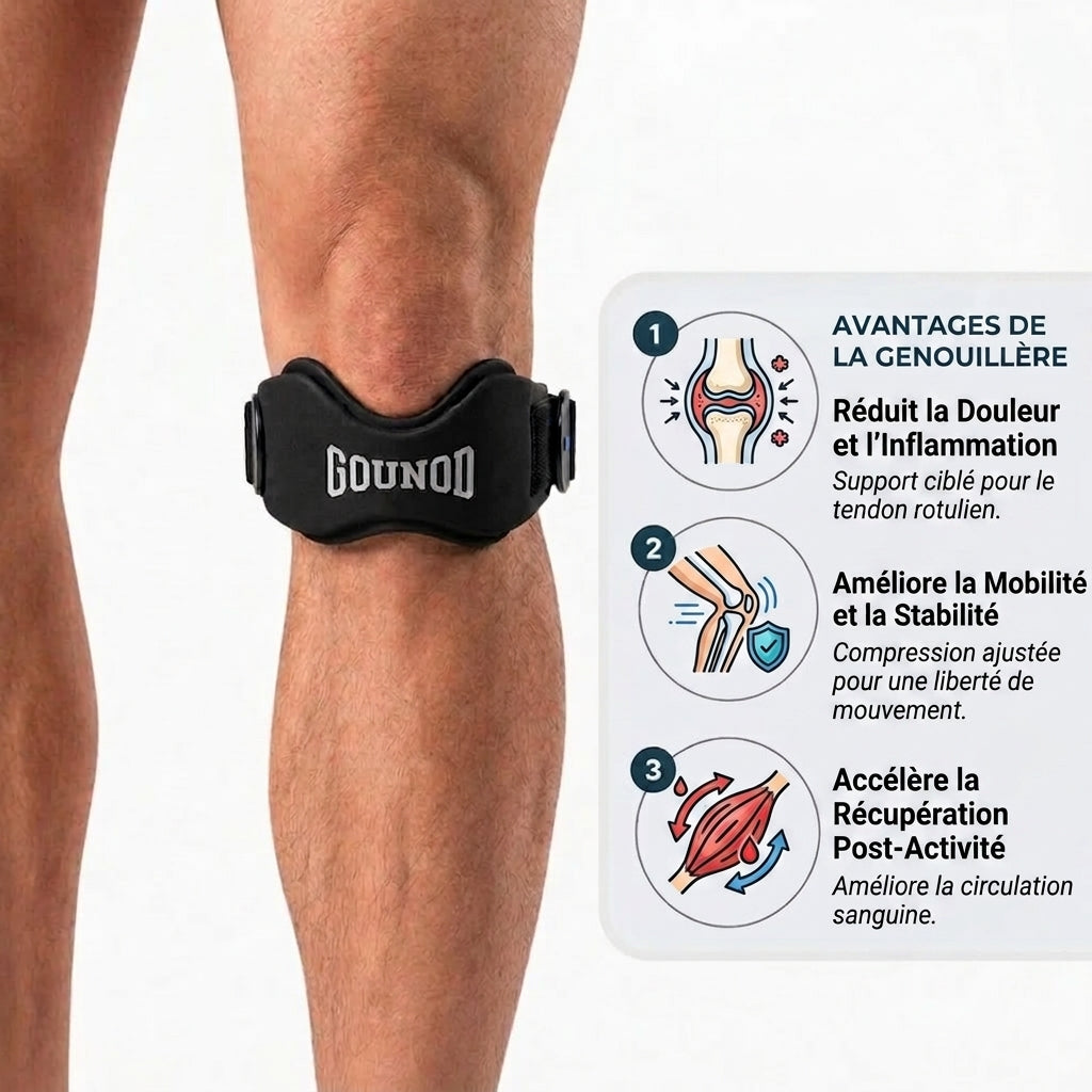 Vivablite™ | Soulagement & Stabilité du Genou
