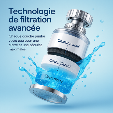 Savourez une eau pure, saine et rafraîchissante.