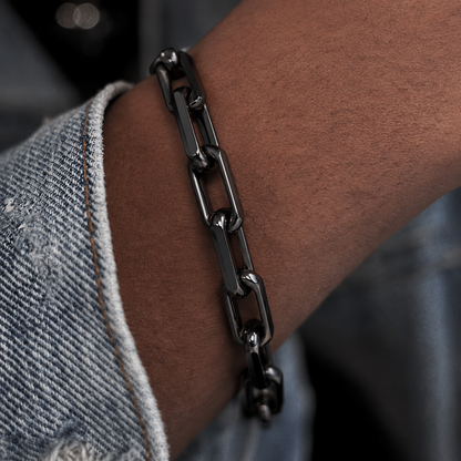 BRACELET RÉPUBLIQUE - NOIR MAT