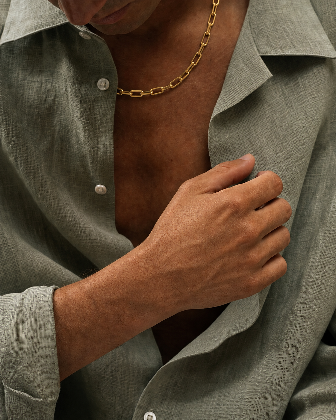 Collier Éburnie Or 18k république