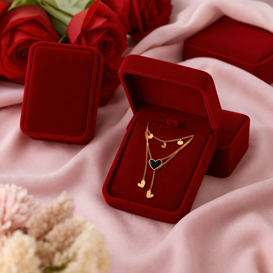 COLLIER DOUBLE CHAÎNE EN ACIER INOXYDABLE