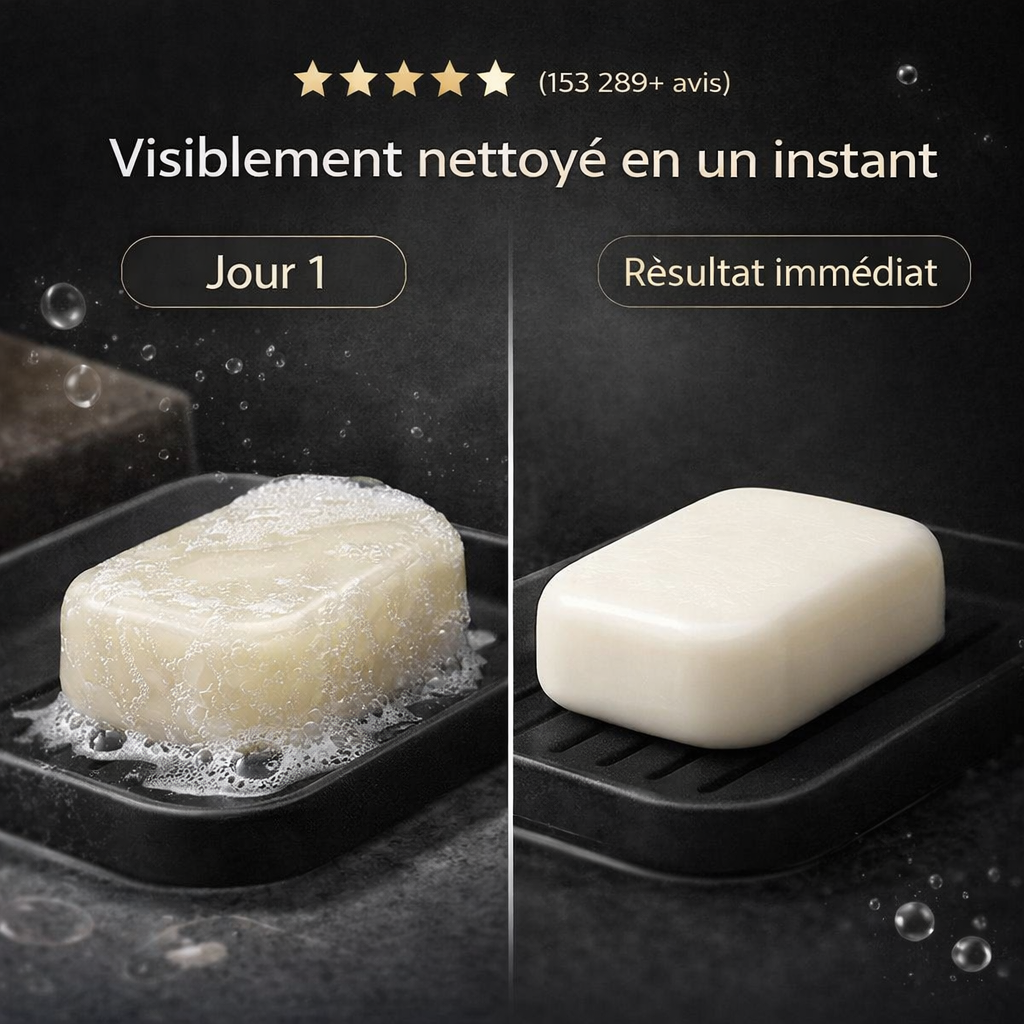 Porte-savon 3 en 1 portable