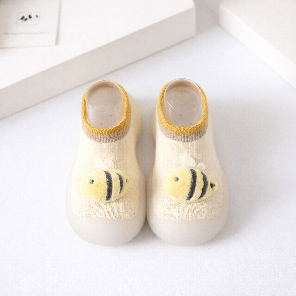 Chaussons Antidérapants - Premier pas mignons