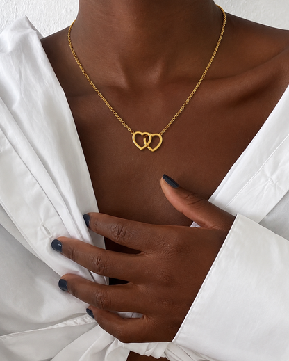 Collier Cœurs Unis