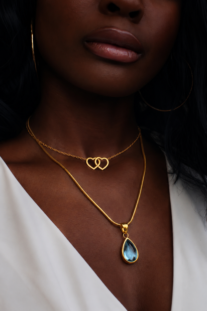 Collier Cœurs Unis