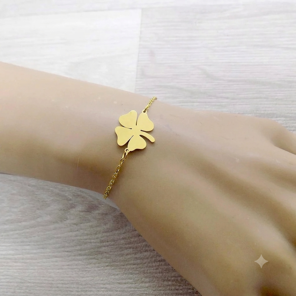 Bracelet de trèfle
