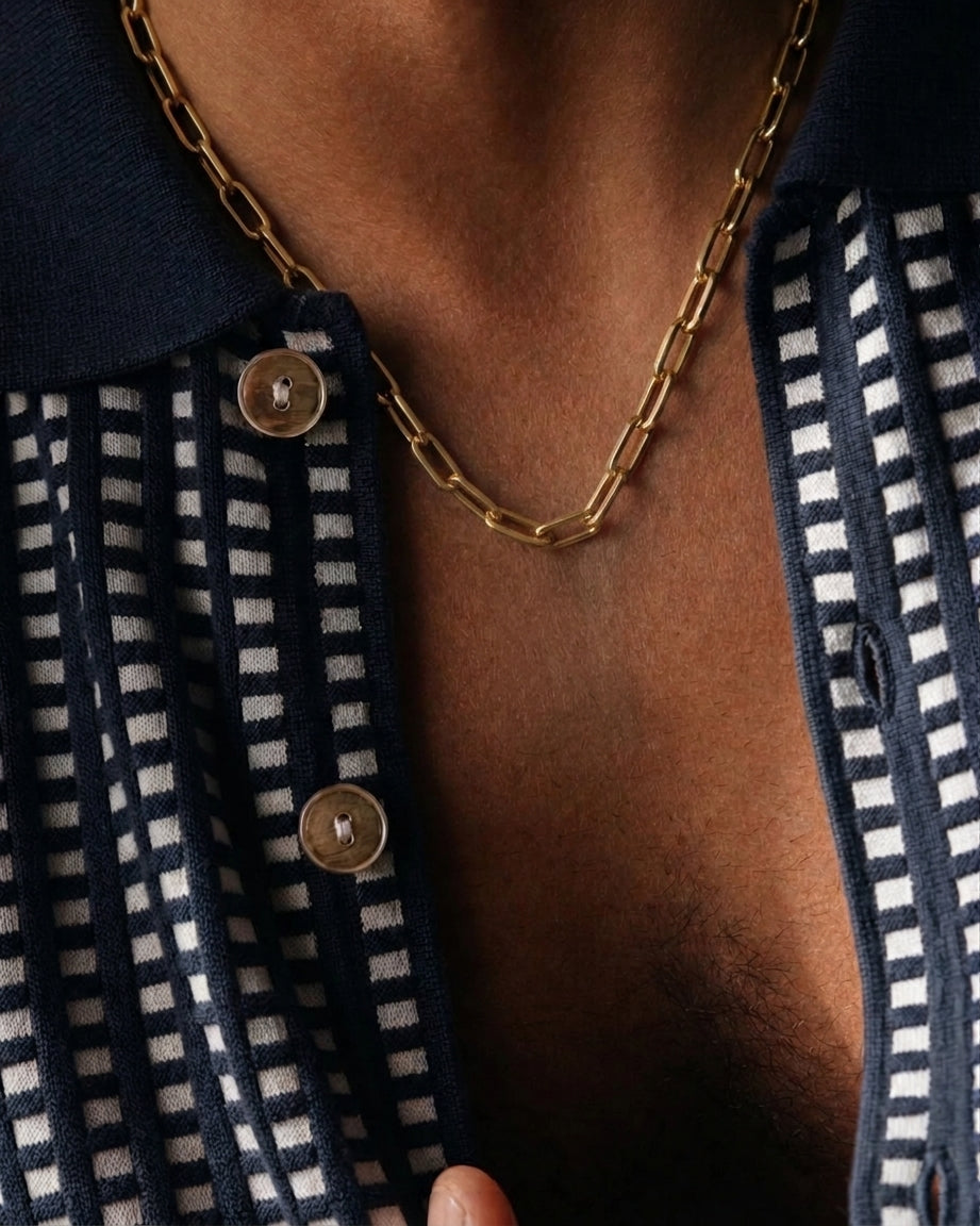 Collier Éburnie Or 18k république