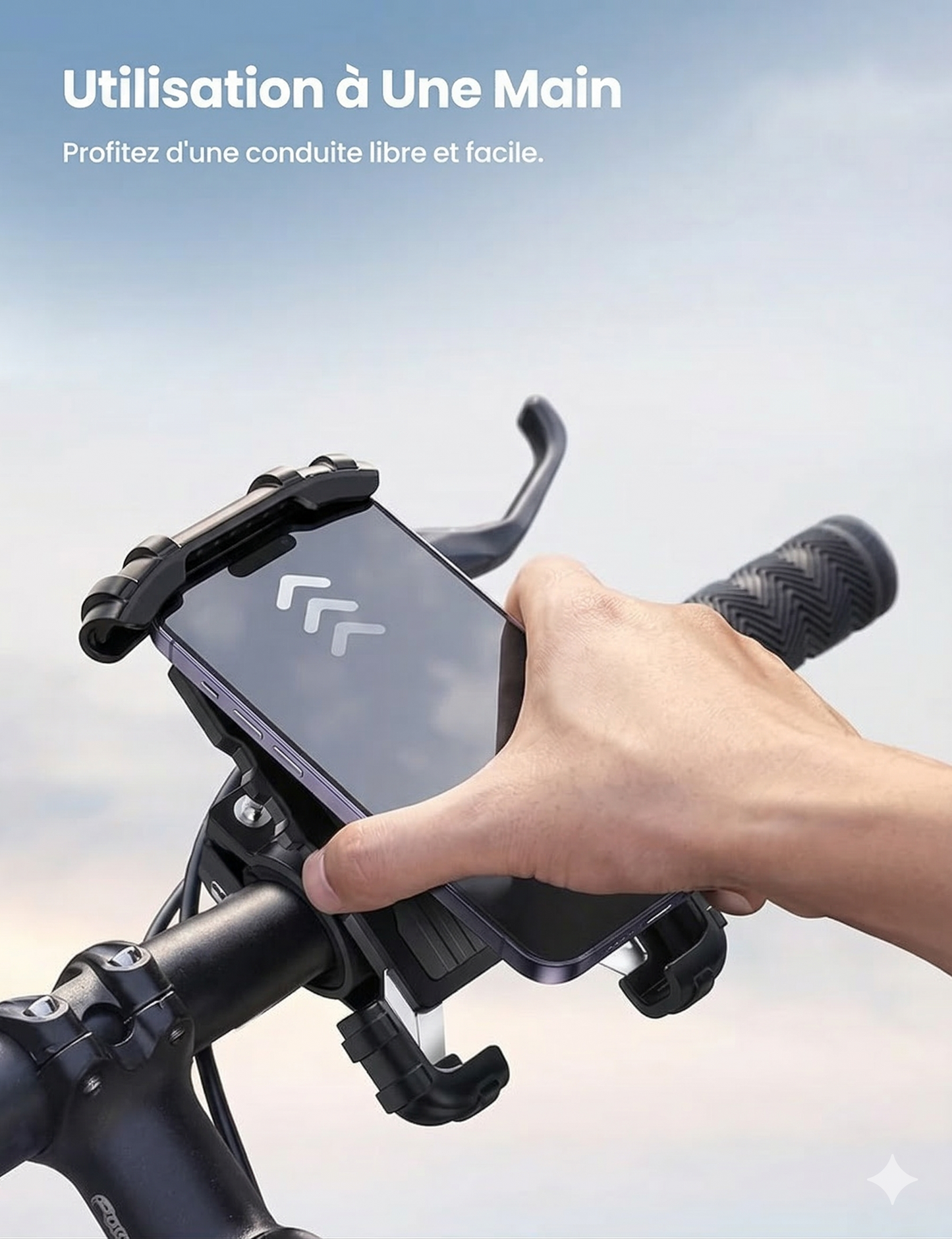 Support Guidon Ultra puissant 360° - Vélo, Moto & Trottinette