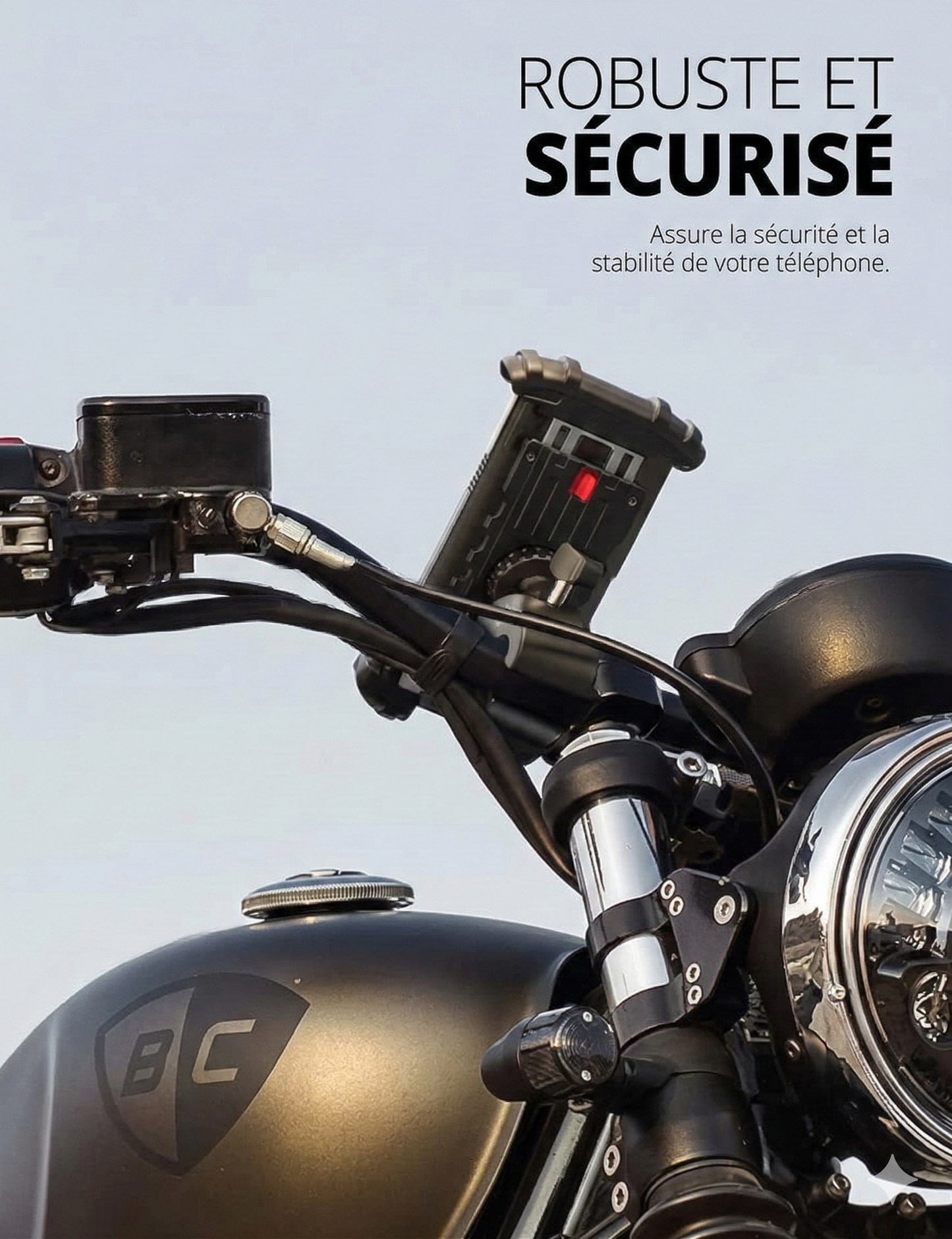 Support Guidon Ultra puissant 360° - Vélo, Moto & Trottinette