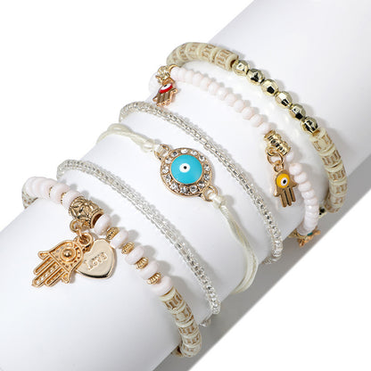 Bracelets Bohème Perles & Coeurs