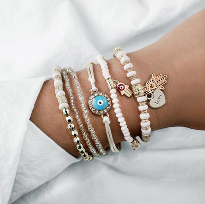 Bracelets Bohème Perles & Coeurs
