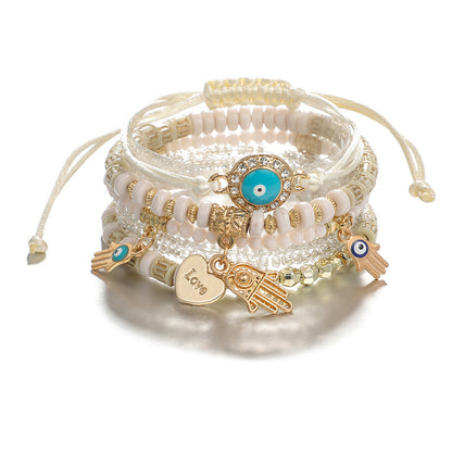 Bracelets Bohème Perles & Coeurs