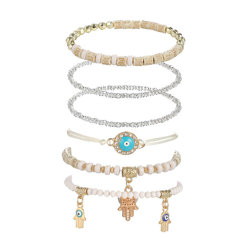 Bracelets Bohème Perles & Coeurs