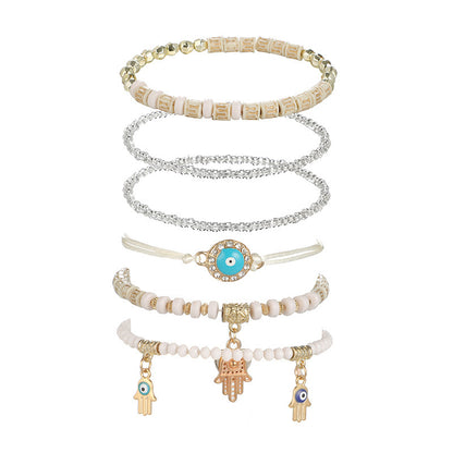 Bracelets Bohème Perles & Coeurs