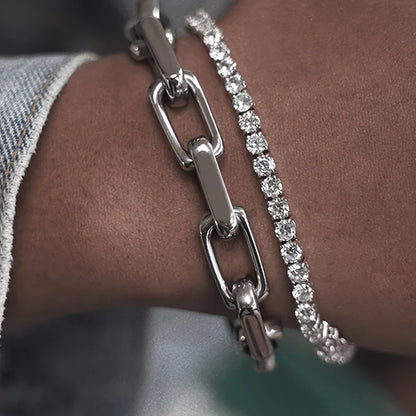 BRACELET À MAILLONS RÉPUBLIQUE