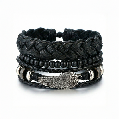Bracelet en cuir Valkyrie