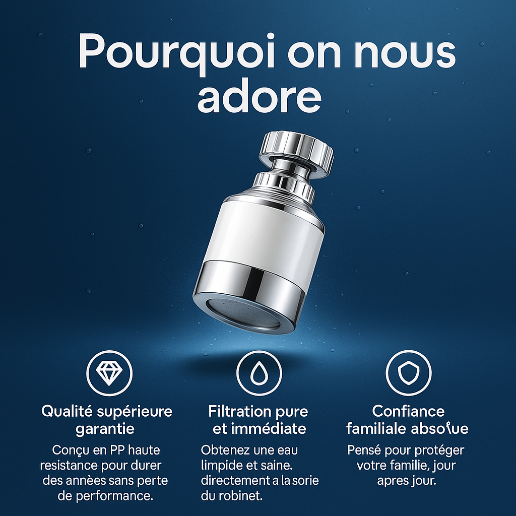 Filtre à Eau de Robinet Vivablite™