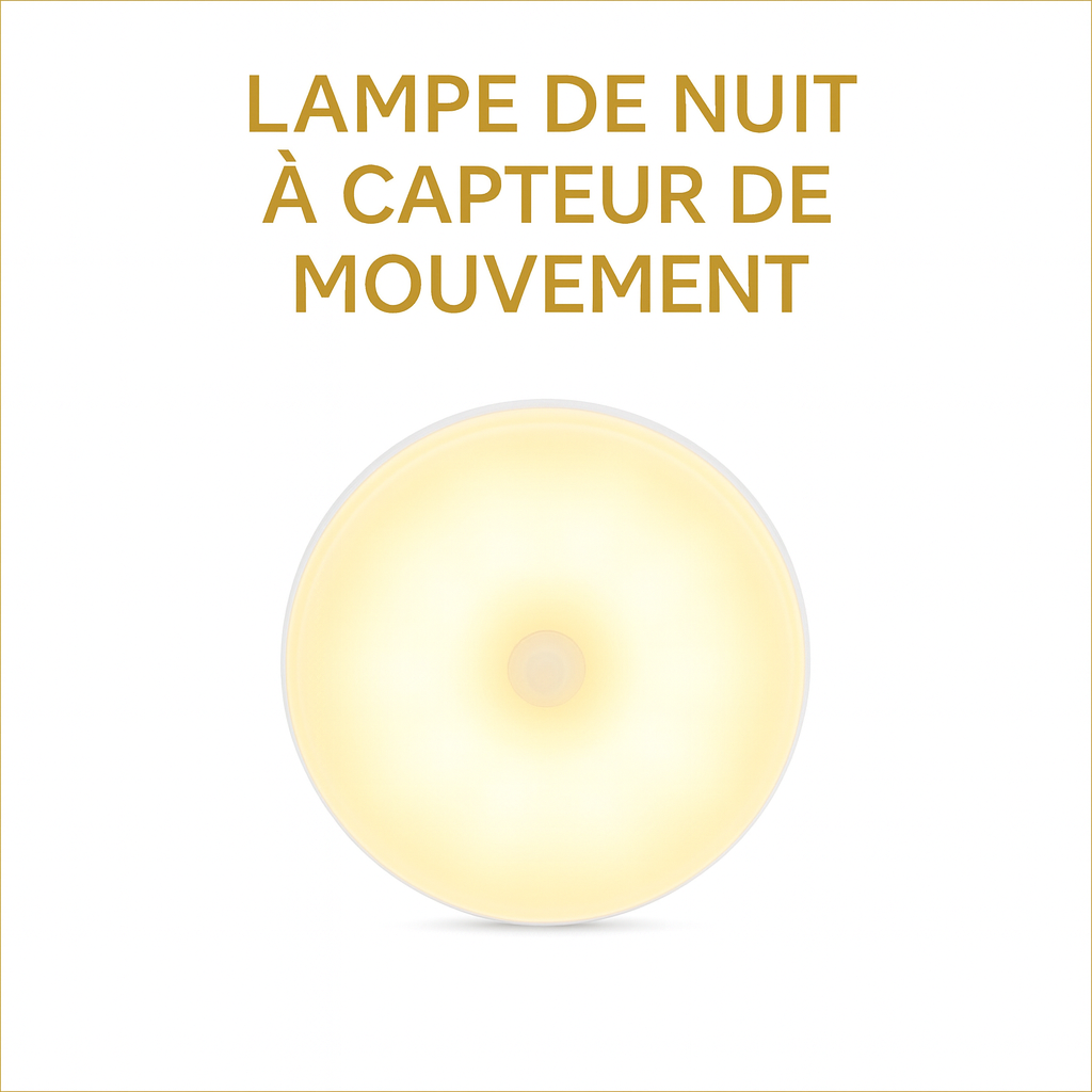 Capteur de mouvement LED Rechargeable™